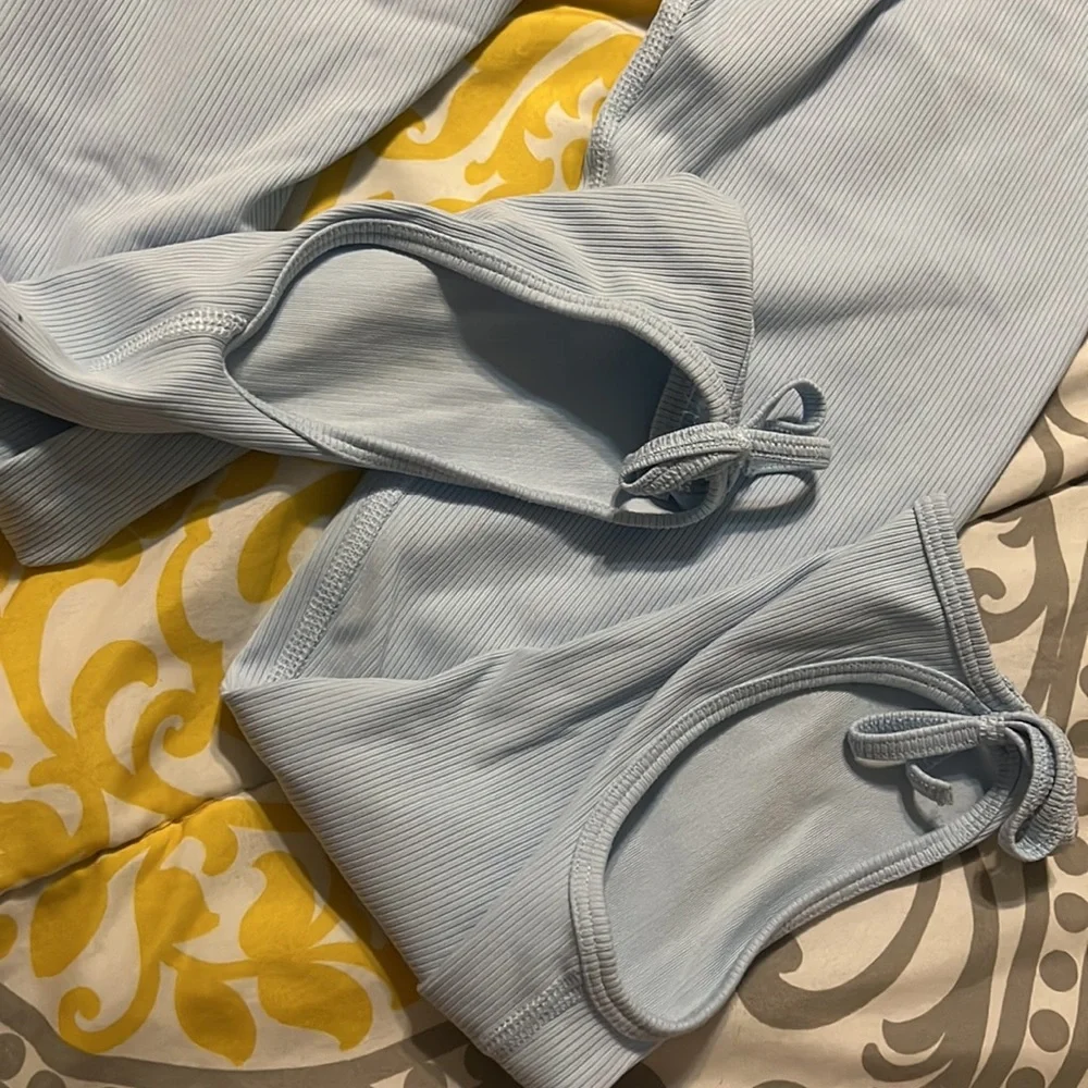 Light blue Dri-Fit workout Nike leggings - Picture 4 of 4